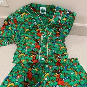 Frog pajamas